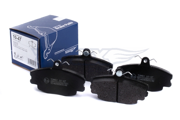 TOMEX BRAKES Bremseklodser tx1047 foraksel for PEUGEOT RENAULT