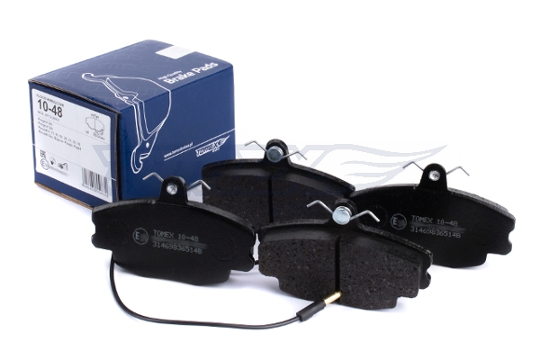 TOMEX BRAKES Bremseklodser tx1048 foraksel for PEUGEOT RENAULT