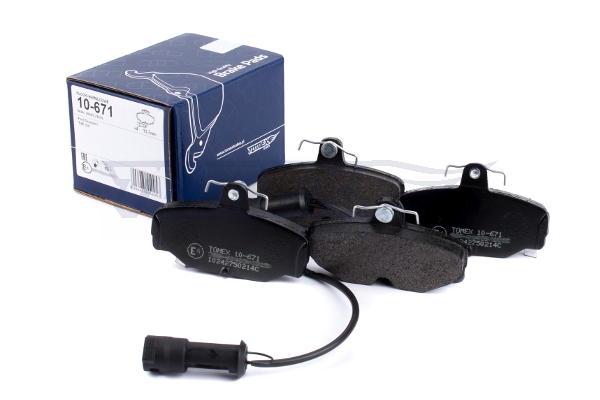 TOMEX BRAKES Bremseklodser tx10671 bagaksel for FORD