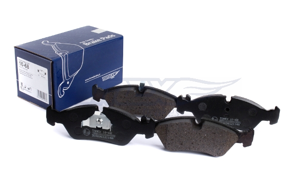 TOMEX BRAKES Bremseklodser tx1068 foraksel for VAUXHALL OPEL DAEWOO CHEVROLET