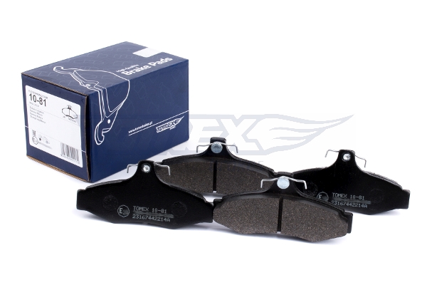 TOMEX BRAKES Bremseklodser tx1081 bagaksel for DAEWOO CHEVROLET