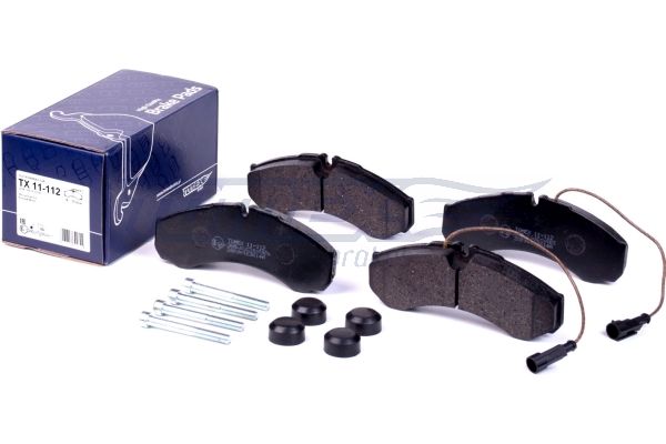 TOMEX BRAKES Bremseklodser tx11112 bagaksel for IVECO NISSAN RENAULT