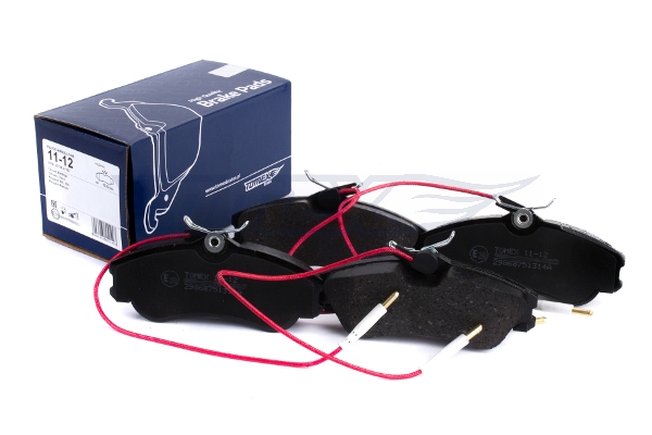 TOMEX BRAKES Bremseklodser tx1112 foraksel for CITROËN PEUGEOT