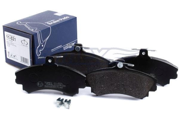 TOMEX BRAKES Bremseklodser tx11521 foraksel for MITSUBISHI SMART