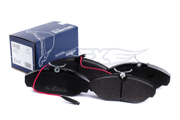 TOMEX BRAKES Bremseklodser tx1172 foraksel for PEUGEOT FIAT CITROËN