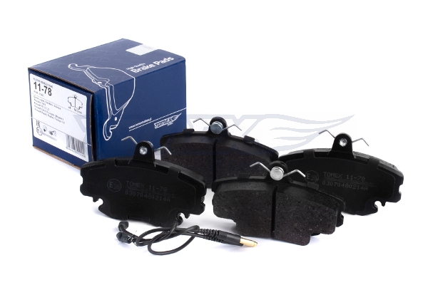 TOMEX BRAKES Bremseklodser tx1178 foraksel for PEUGEOT RENAULT DACIA ALPINE LIFAN