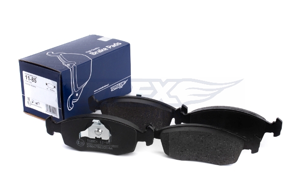 TOMEX BRAKES Bremseklodser tx1185 foraksel for FIAT LANCIA