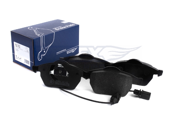 TOMEX BRAKES Bremseklodser tx1213 foraksel for FORD VW
