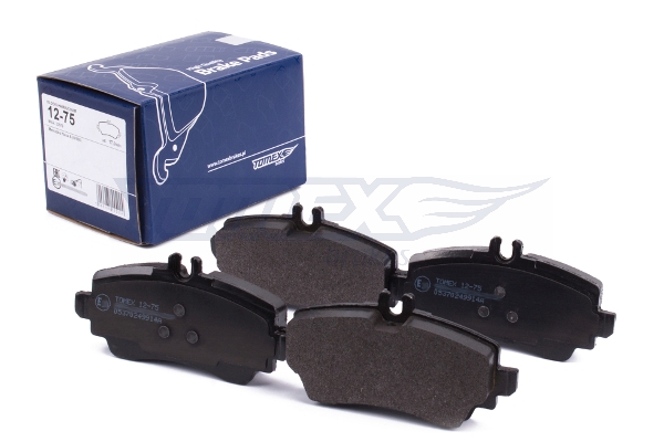 TOMEX BRAKES Bremseklodser tx1275 foraksel for MERCEDES-BENZ