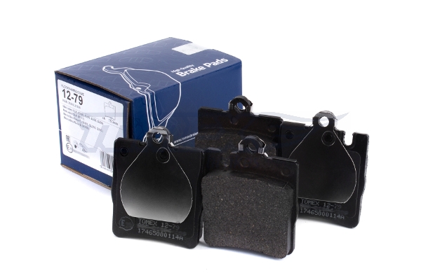 TOMEX BRAKES Bremseklodser tx1279 bagaksel for MERCEDES-BENZ