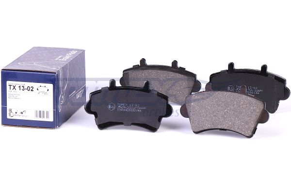 TOMEX BRAKES Bremseklodser tx1302 foraksel for OPEL VAUXHALL NISSAN RENAULT