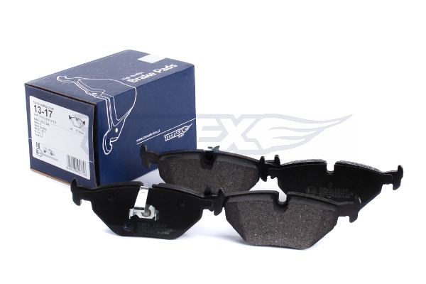 TOMEX BRAKES Bremseklodser tx1317 bagaksel for ROVER BMW SAAB BAIC MG MG (SAIC)