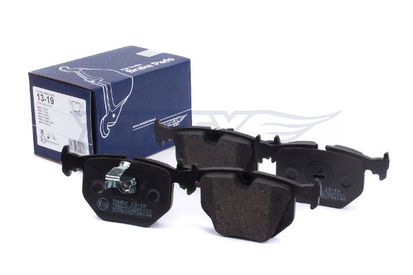 TOMEX BRAKES Bremseklodser tx1319 bagaksel for BMW LAND ROVER