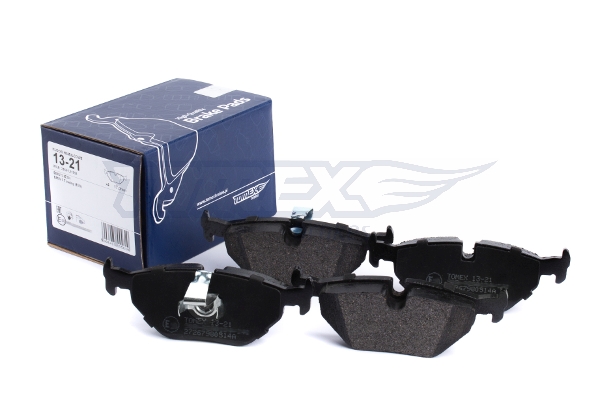 TOMEX BRAKES Bremseklodser tx1321 bagaksel for BMW