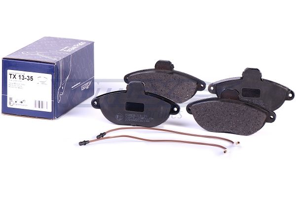 TOMEX BRAKES Bremseklodser tx1335 foraksel for PEUGEOT FIAT ALFA ROMEO