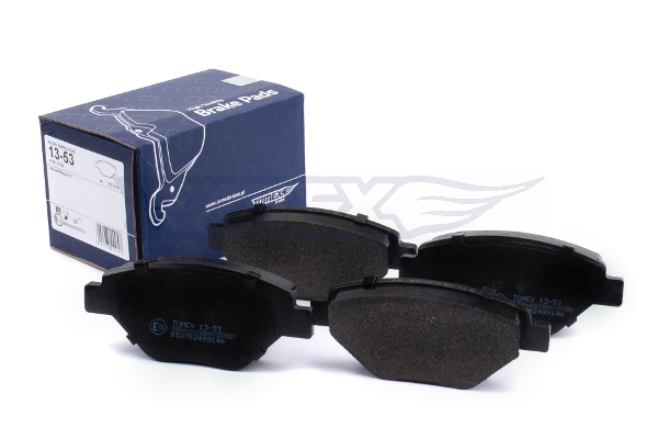 TOMEX BRAKES Bremseklodser tx1353 foraksel for RENAULT