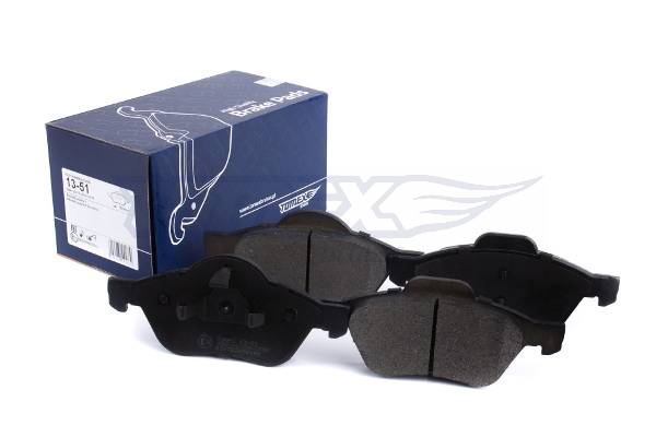 TOMEX BRAKES Bremseklodser tx1351 foraksel for RENAULT