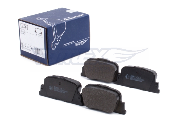 TOMEX BRAKES Bremseklodser tx1371 bagaksel for BYD ENGLON TOYOTA LIFAN