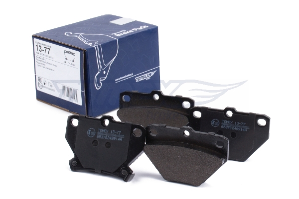 TOMEX BRAKES Bremseklodser tx1377 bagaksel for PONTIAC TOYOTA
