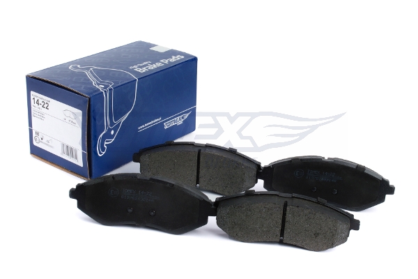 TOMEX BRAKES Bremseklodser tx1422 foraksel for DAEWOO PROTON