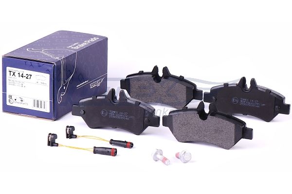 TOMEX BRAKES Bremseklodser tx1427 bagaksel for MERCEDES-BENZ VW