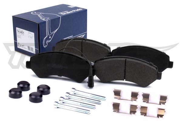 TOMEX BRAKES Bremseklodser tx14401 foraksel for PEUGEOT FIAT RAM