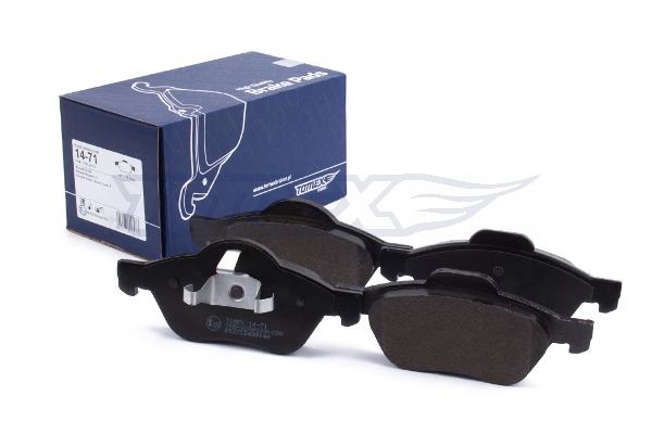 TOMEX BRAKES Bremseklodser tx1471 foraksel for RENAULT