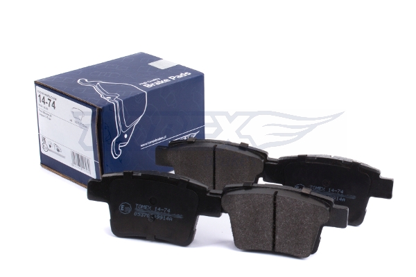 TOMEX BRAKES Bremseklodser tx1474 bagaksel for FORD EMGRAND GLEAGLE JAGUAR FORD USA PROTON GEELY