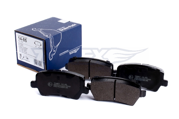 TOMEX BRAKES Bremseklodser tx1485 bagaksel for FORD VOLVO LAND ROVER