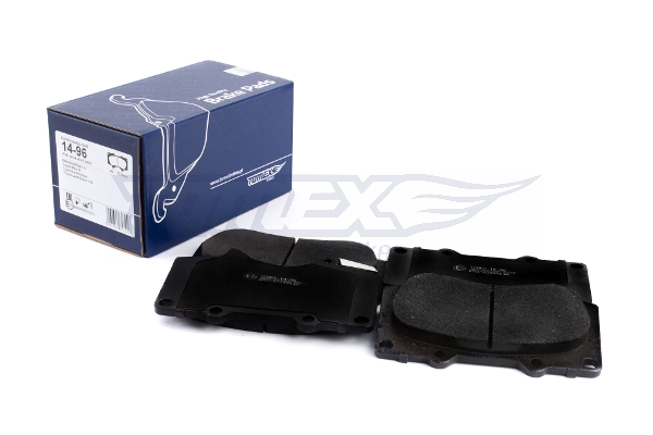 TOMEX BRAKES Bremseklodser tx1496 foraksel for MITSUBISHI TOYOTA