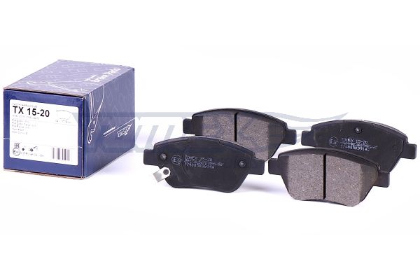 TOMEX BRAKES Bremseklodser tx1520 foraksel for VAUXHALL OPEL GENERAL MOTORS