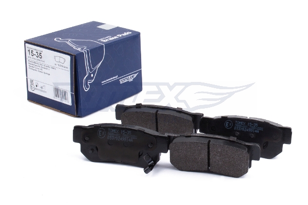 TOMEX BRAKES Bremseklodser tx1535 bagaksel for HYUNDAI KIA