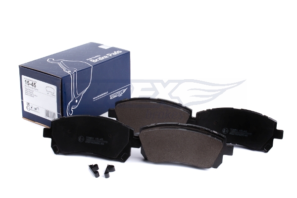 TOMEX BRAKES Bremseklodser tx1545 for MITSUBISHI NISSAN SUBARU