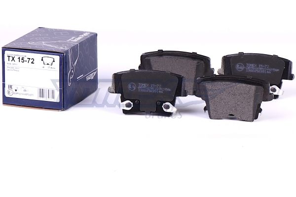 TOMEX BRAKES Bremseklodser tx1572 bagaksel for CHRYSLER DODGE LANCIA