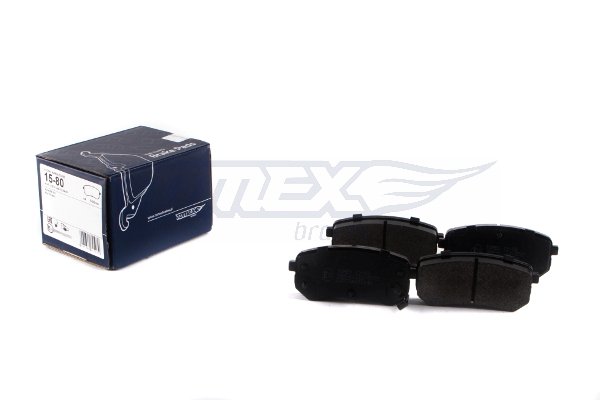 TOMEX BRAKES Bremseklodser tx1580 bagaksel for KIA