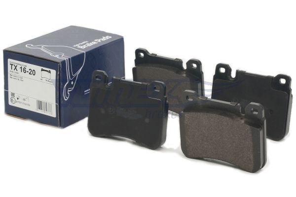 TOMEX BRAKES Bremseklodser tx1620 foraksel for MERCEDES-BENZ