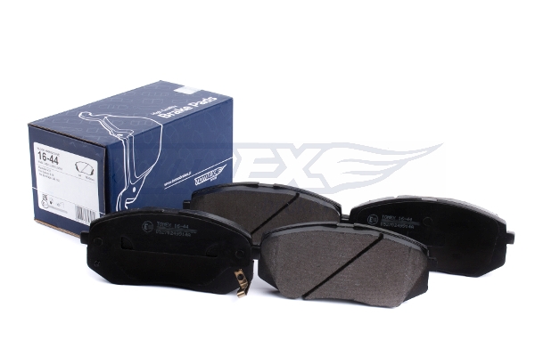 TOMEX BRAKES Bremseklodser tx1644 foraksel for HYUNDAI KIA (DYK) KIA