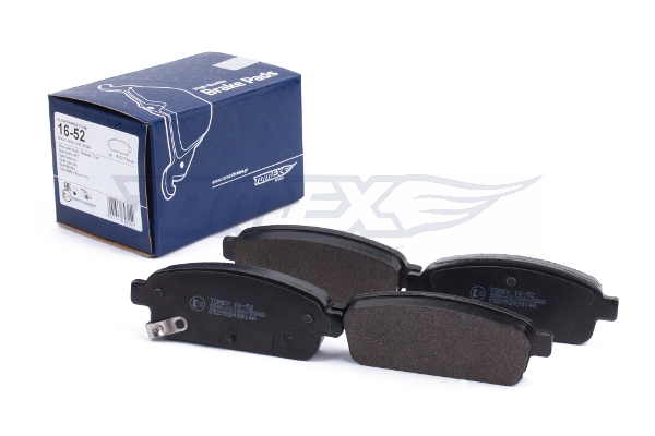 TOMEX BRAKES Bremseklodser tx1652 bagaksel for OPEL VAUXHALL CHEVROLET BUICK