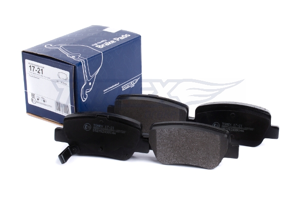 TOMEX BRAKES Bremseklodser tx1721 bagaksel for TOYOTA