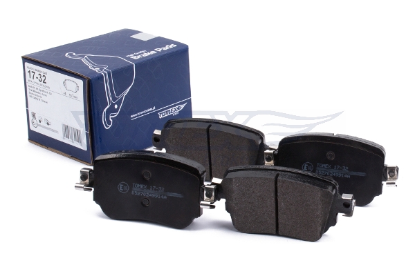 TOMEX BRAKES Bremseklodser tx1732 bagaksel for VW SEAT
