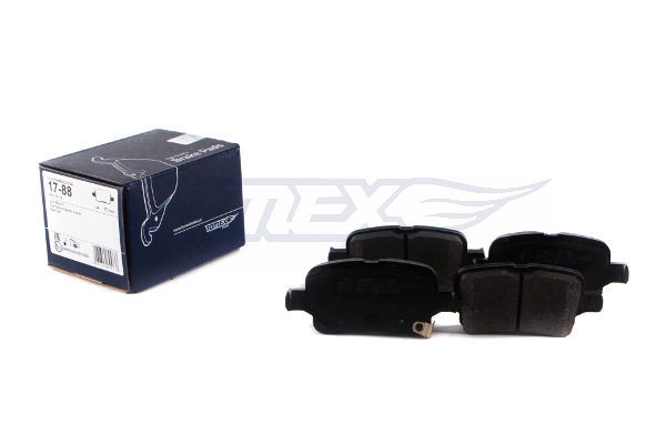 TOMEX BRAKES Bremseklodser tx1788 bagaksel for CHEVROLET (SGM) BUICK (SGM) OPEL