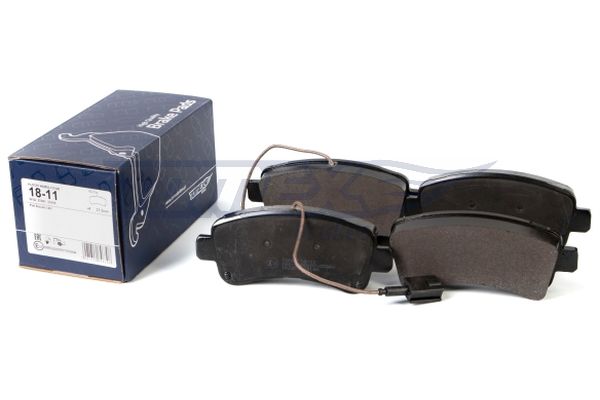 TOMEX BRAKES Bremseklodser tx1811 bagaksel for FIAT PEUGEOT RAM