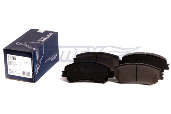 TOMEX BRAKES Bremseklodser tx1825 foraksel for RENAULT