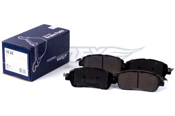 TOMEX BRAKES Bremseklodser tx1826 foraksel for MAZDA NISSAN SCION