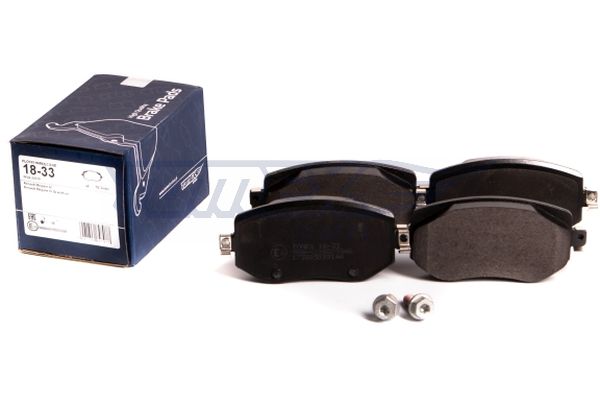 TOMEX BRAKES Bremseklodser tx1833 foraksel for RENAULT