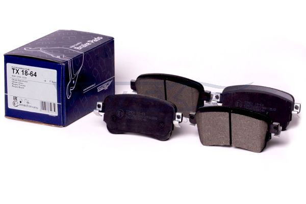 TOMEX BRAKES Bremseklodser tx1864 bagaksel for VAUXHALL PEUGEOT TOYOTA
