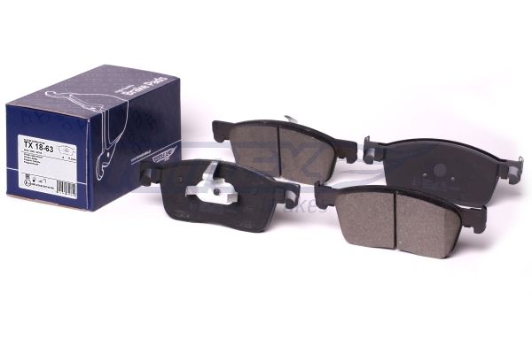 TOMEX BRAKES Bremseklodser tx1863 foraksel for FIAT PEUGEOT TOYOTA