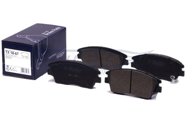 TOMEX BRAKES Bremseklodser tx1867 foraksel for HYUNDAI KIA