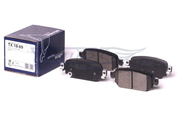TOMEX BRAKES Bremseklodser tx1869 bagaksel for MAZDA MAZDA (CHANGAN)