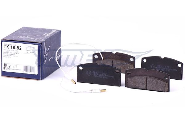 TOMEX BRAKES Bremseklodser tx1882 foraksel for AIXAM
